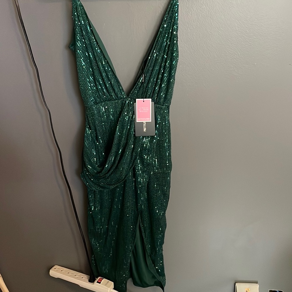 Pretty little thing sequin dress